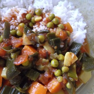 ノンオイルでつくる☆ラタトゥーユ風野菜カレー